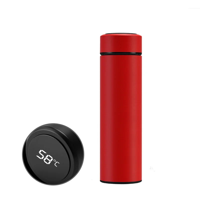 LED Temperature Display Thermos Bottle - Merchoria