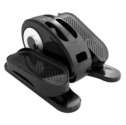 Portable Under-Desk Elliptical: Adjustable Speed Pedal Exerciser with Remote Control - Merchoria