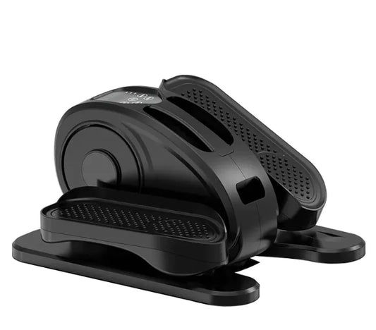 Portable Under-Desk Elliptical: Adjustable Speed Pedal Exerciser with Remote Control - Merchoria