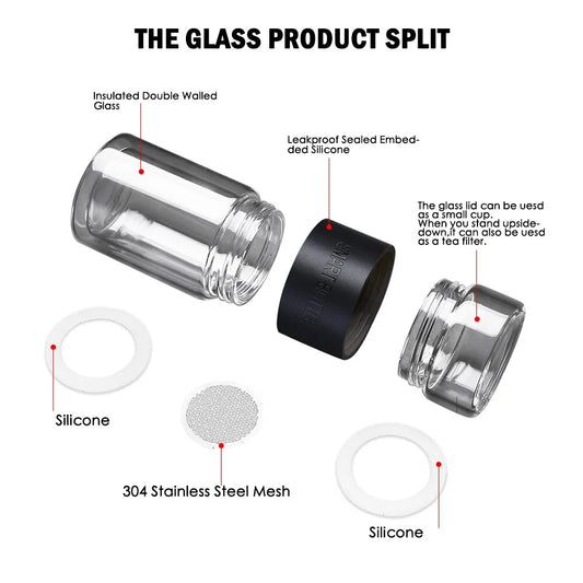 Portable Glass Tea Infuser - Merchoria