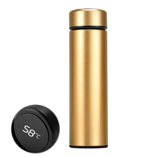 LED Temperature Display Thermos Bottle - Merchoria